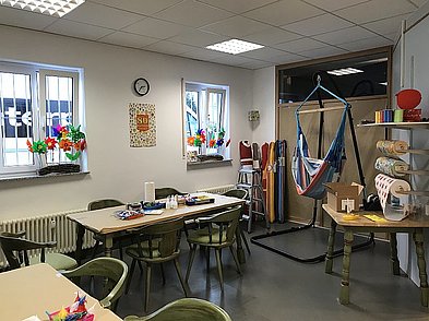 REHA-Laden-Werkstatt Nähbereich