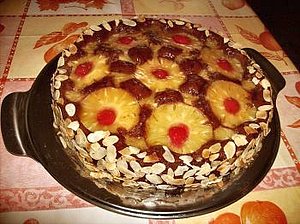 Schokoladen-Ananas-Kuchen
