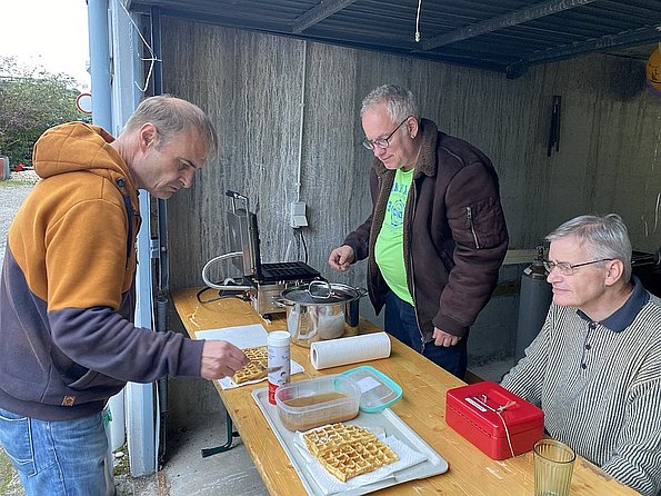 REHA-Laden Lörrach frische Waffeln
