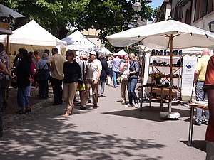 Kunsthandwerkermarkt in Staufen