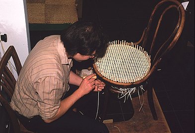 Stuhlreparatur