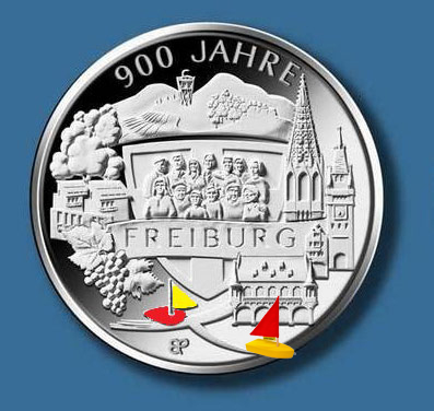 Freiburg erhält Gedenkmünze