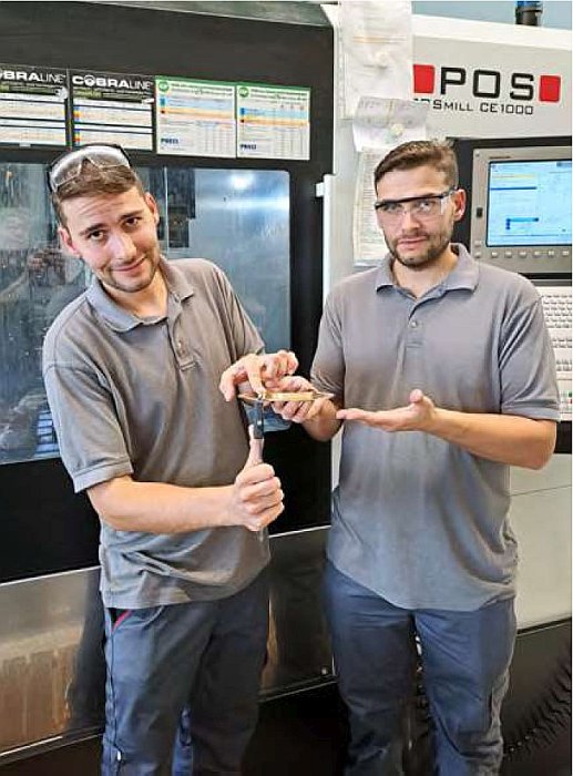 Die Zerspanungstechnik der gemeinnützigen R'elan GmbH