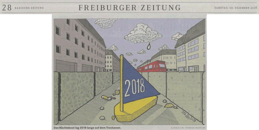 J a h r e s r ü c k b l i c k   2 0 1 8 Badische Zeitung
