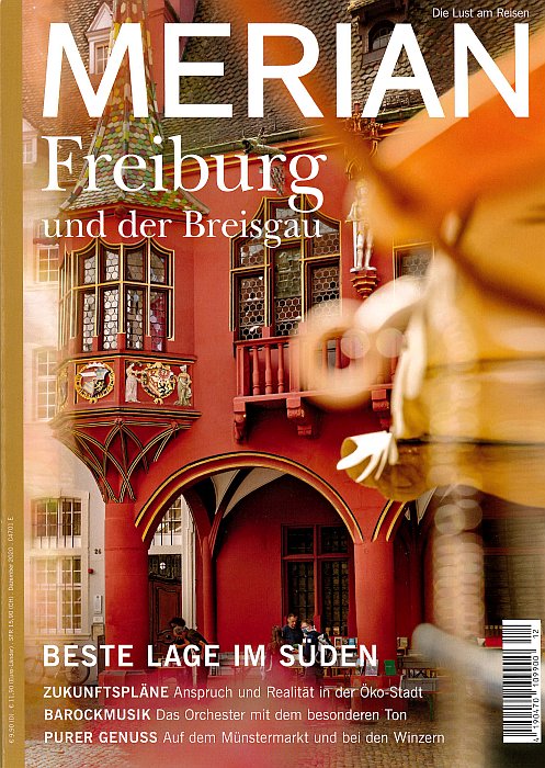 MERIAN berichtet über Freiburger Bächle