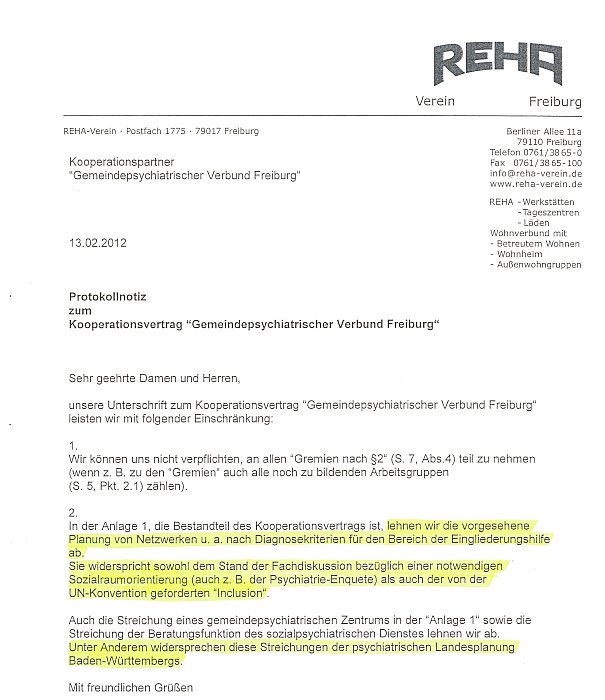 Protokollnotiz