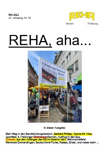 Cover REHA aha Ausgabe 56