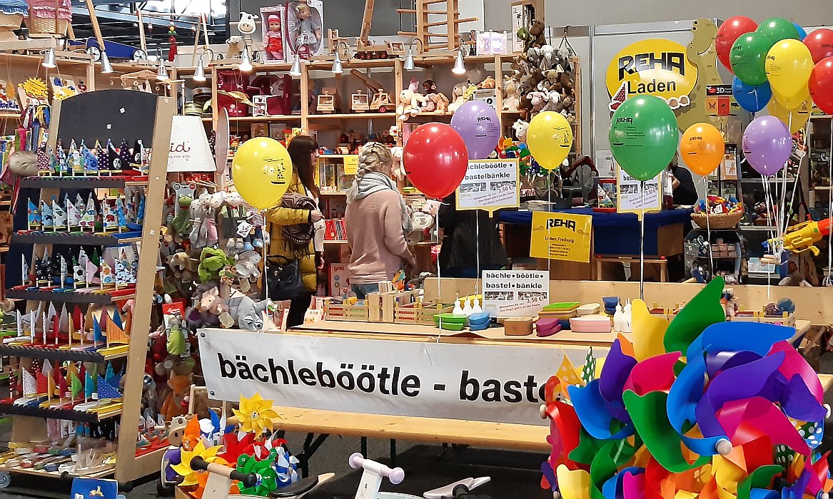 Verkaufsstand REHA-Laden Freiburg