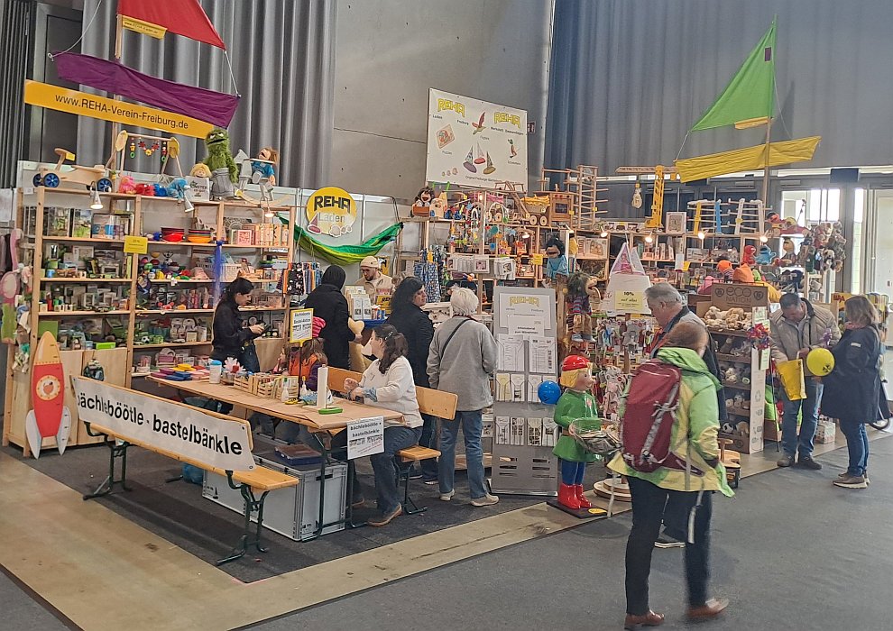 Verkaufsstand REHA-Laden Freiburg