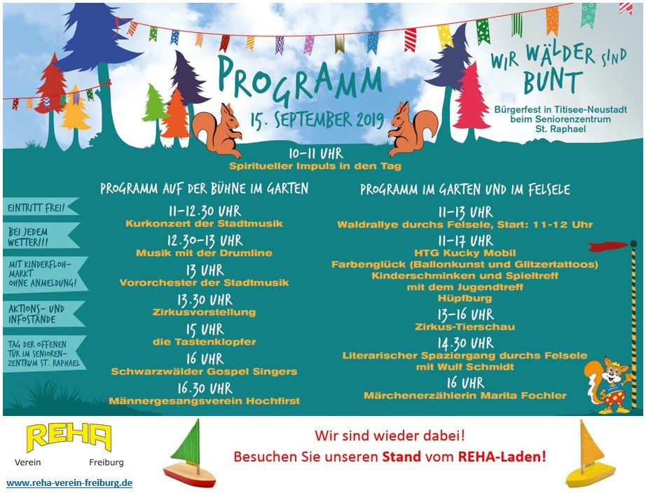 Wir Wälder sind bunt"-Fest